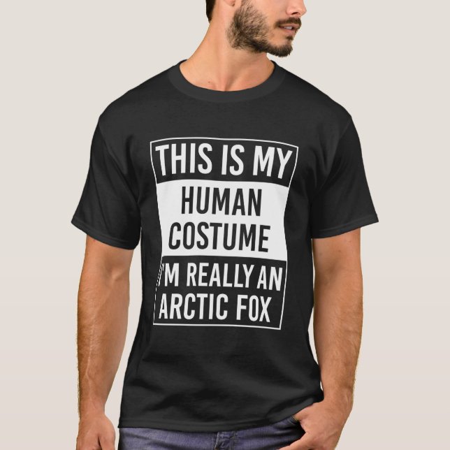 Ich bin wirklich Arktis Fox T-Shirt (Vorderseite)