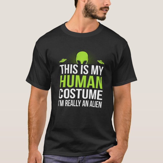 Ich bin wirklich eine Alien Alien glauben, dass de T-Shirt (Vorderseite)