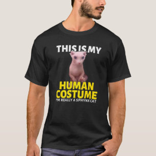 Ich bin wirklich eine Sphynx-Katze haarloser Bing T-Shirt