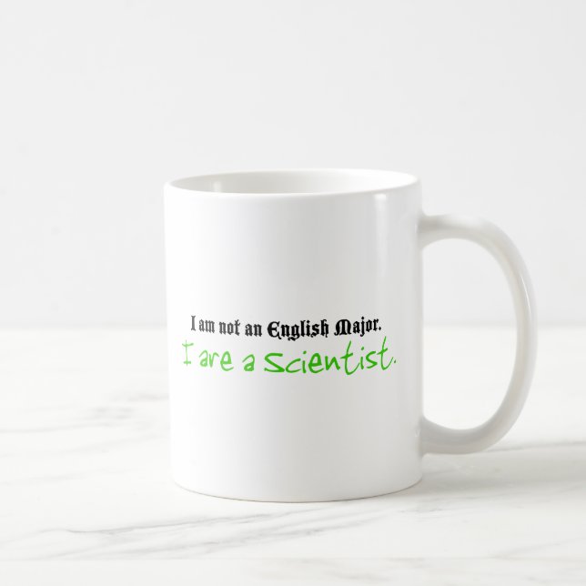Ich bin Wissenschaftlerin Tasse (Rechts)