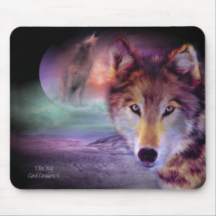Ich bin Wolf Mousepad
