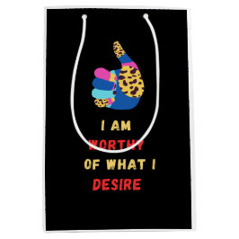 Ich bin Worthy Mittlere Geschenktüte