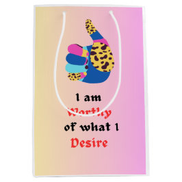 Ich bin Worthy Mittlere Geschenktüte