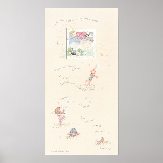 Ich bin wunderbar gemacht poster (Vorne)