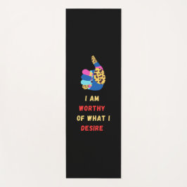 Ich bin würdig yogamatte