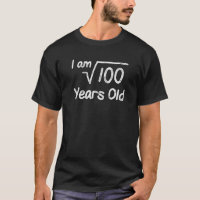 Ich bin Wurzel von 100 Jahren alt 10 Geburtstag