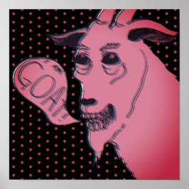 Ich bin Ziege Poster