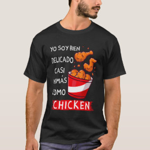 Ich bin ziemlich empfindlich, genau wie ein Huhn L T-Shirt