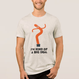 Ich bin ziemlich wichtig (Aufblasbarer Mann) Tri-Blend Shirt