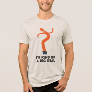 Ich bin ziemlich wichtig (Aufblasbarer Mann) Tri-Blend Shirt