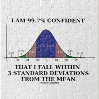 Ich bin zu 99,7 % zuversichtlich, dass die 3 Std. Puzzle