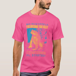 Ich bin zu Alberner Frosch Japanisch Vintag geword T-Shirt