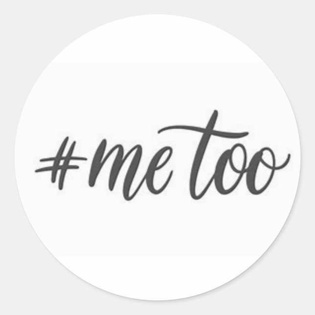 Ich bin zu klebrig runder aufkleber (Vorderseite)