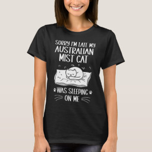 Ich bin zu spät dran, als meine australische Nebel T-Shirt