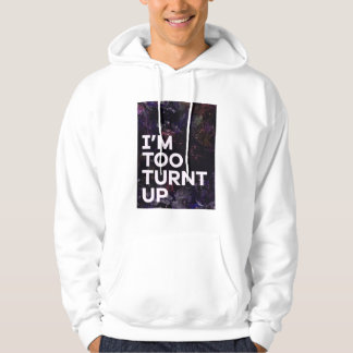 Ich bin zu spät dran hoodie