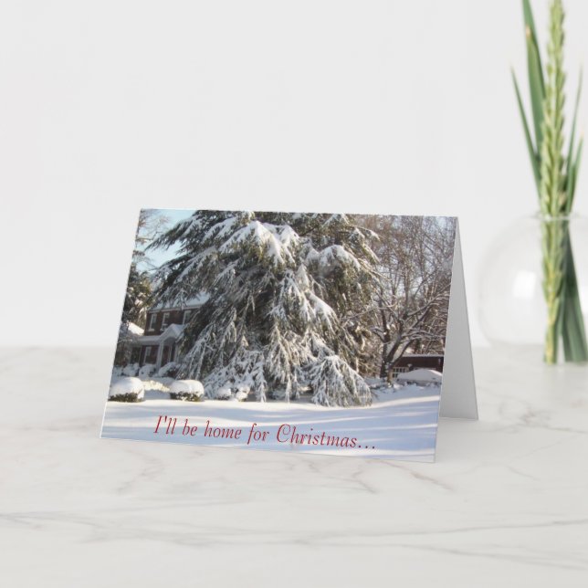 Ich bin zu Weihnachten Zuhause... (Vorderseite)