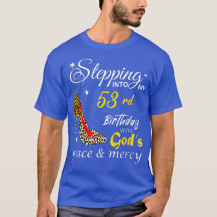 Ich bin zum 53. Geburtstag mit Gods Grace & Co T-Shirt