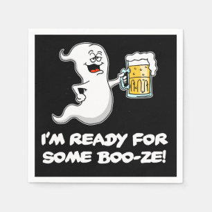 Ich bin zum etwas Schnaps-lustigen Geist und dem Serviette