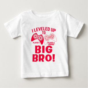 "ICH BIN ZUM GROSSEN BRUDER AUFGERÜCKT! BABY T-SHIRT