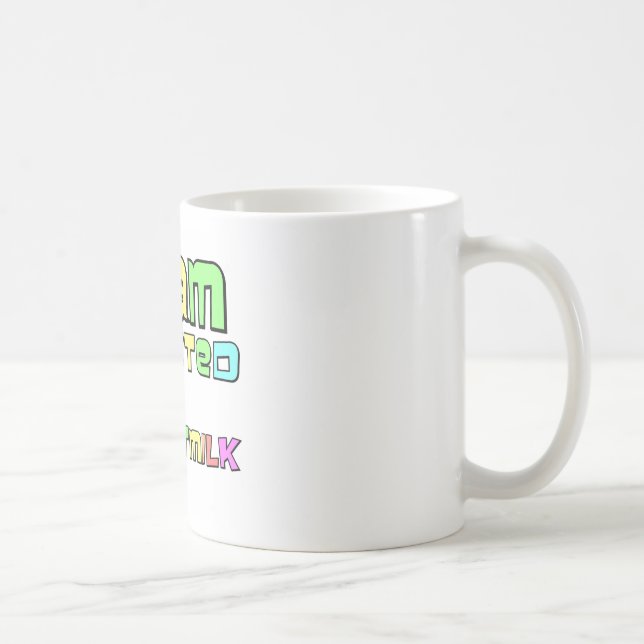 Ich bin zur Brustmilch verpflichtet Kaffeetasse (Rechts)