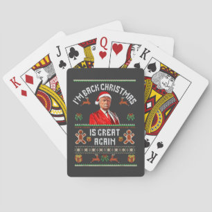 Ich bin zurück, Weihnachten ist wieder großartig T Spielkarten