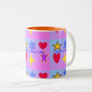 Ich bleibe bei der Tasse der Liebe