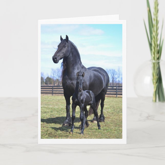 Ich bleibe bei dir: Glücklicher Muttertag Karte (Vorderseite)