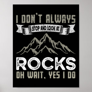 Ich bleibe beim Wandern und Klettern nicht immer s Poster