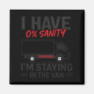 Ich bleibe im Van Funny Phasmophobia Gamer Ich Magnet