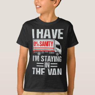 Ich bleibe im Van Funny Phasmophobia Gamer Ich T-Shirt