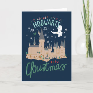 Ich Bleibe lieber zu Weihnachten auf Hogwarts
