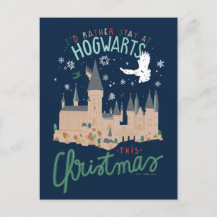 Ich Bleibe lieber zu Weihnachten auf Hogwarts