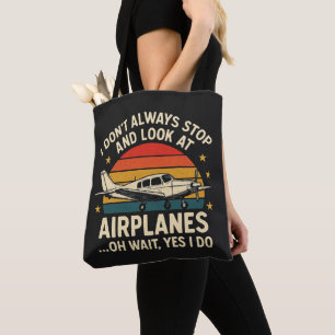Ich bleibe nicht immer stehen und schaue Flugzeuge