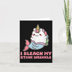 Ich bleiche meine Stinkrinkle Karte