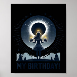 Ich blies den Sonnen-Geburtstag insgesamt aus Poster