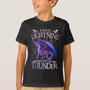 Ich blitzte vor den Donner-Drachen über mir T-Shirt