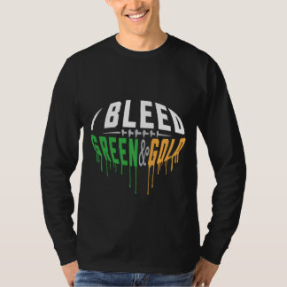 ICH BLUTE GRÜN U. GOLD T-Shirt