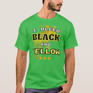 Ich blute schwarz-gelb Pittsburgh Football2 T-Shirt