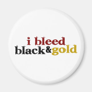 Ich blute Schwarz und Gold Magnet