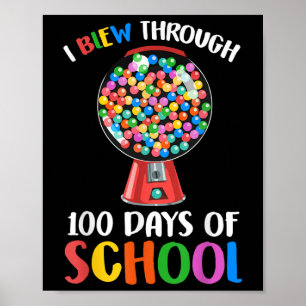 Ich blutete durch 100 Tage Gumball-Schule glücklic Poster