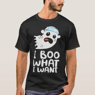 Ich boo, was ich Funny Halloween Ghost Gewollt hab T-Shirt