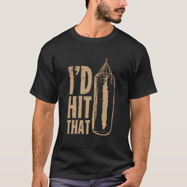ICH Boxen Hit T T-Shirt (Vorderseite)