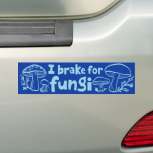 ICH BRAKE FÜR FUNGI Niedliche Pilze, die die Natur Autoaufkleber