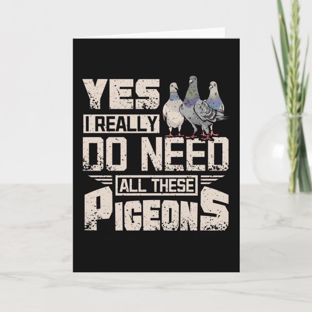 Ich brauche alle Renntauben Karte (Vorderseite)