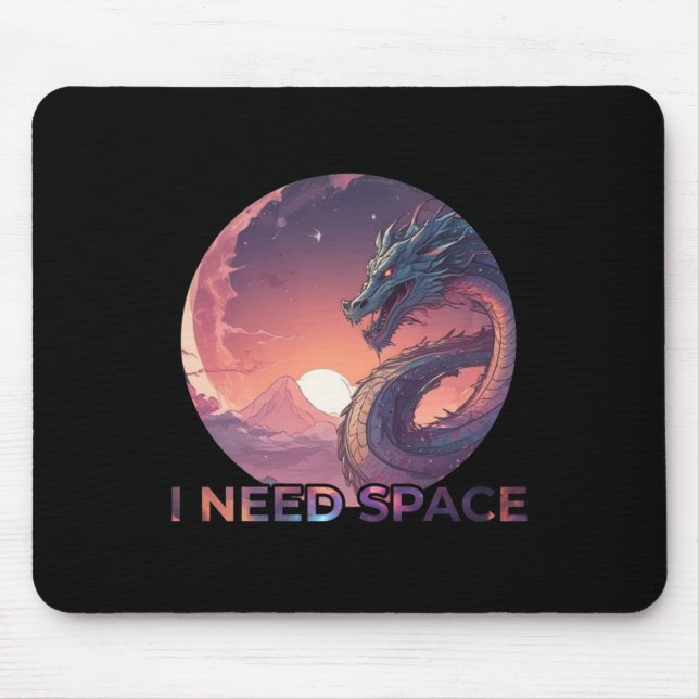 Ich brauche Aufkleber für den Weltraum Mousepad (Vorne)