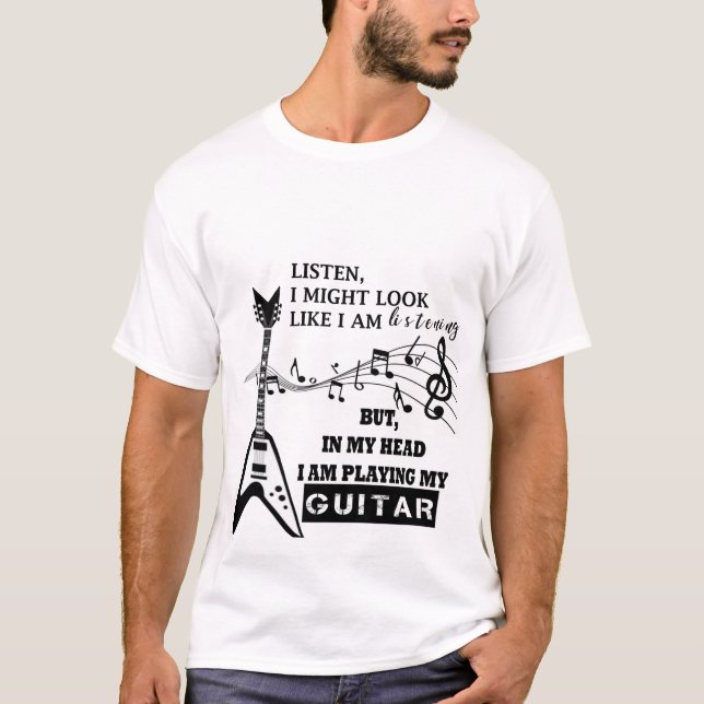 Ich brauche bestimmt all diese Gitarren-T - Shirt (Vorderseite)