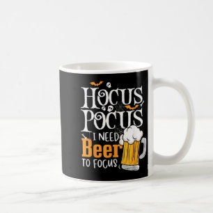 Ich brauche Bier, um mich lustig zu konzentrieren Kaffeetasse