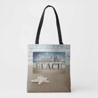 Ich brauche die Beach-Tasche-