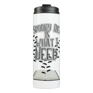 Ich brauche ein gruseliges Lese-Epos-Zitat Thermosbecher