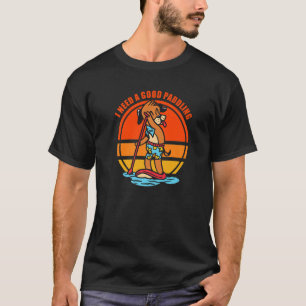 Ich brauche ein gutes Paddeln. T-Shirt